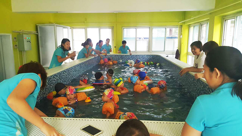 石家莊國(guó)孚幼兒園泳池工程